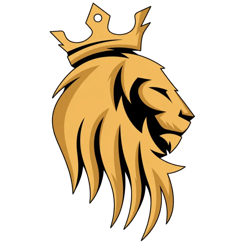 Mainline Marketing Group crowned lion emblem