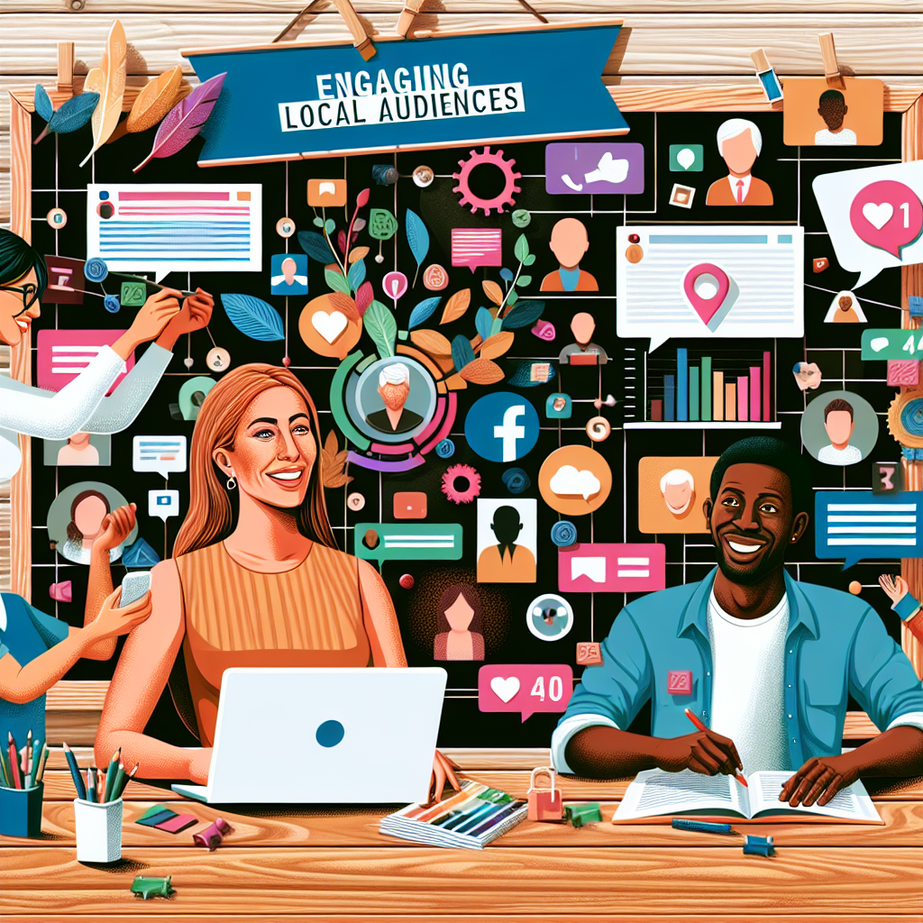 Engaging local audiences through social media