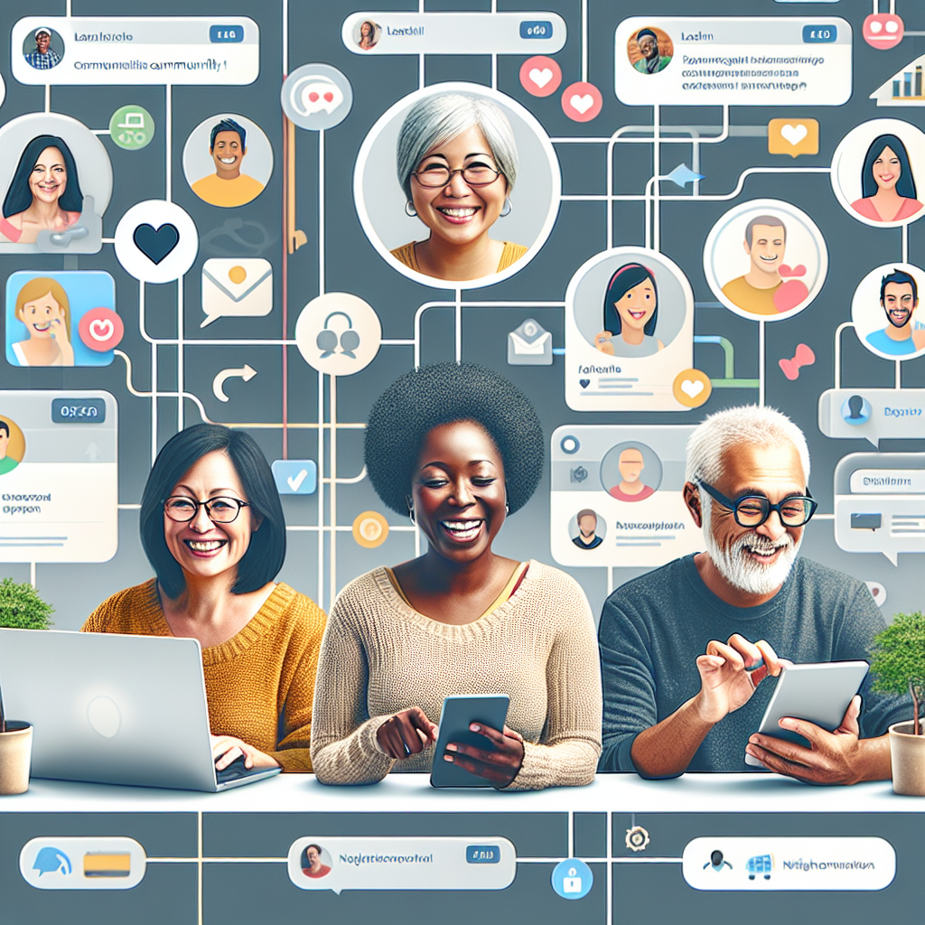 Building an online community for local engagement