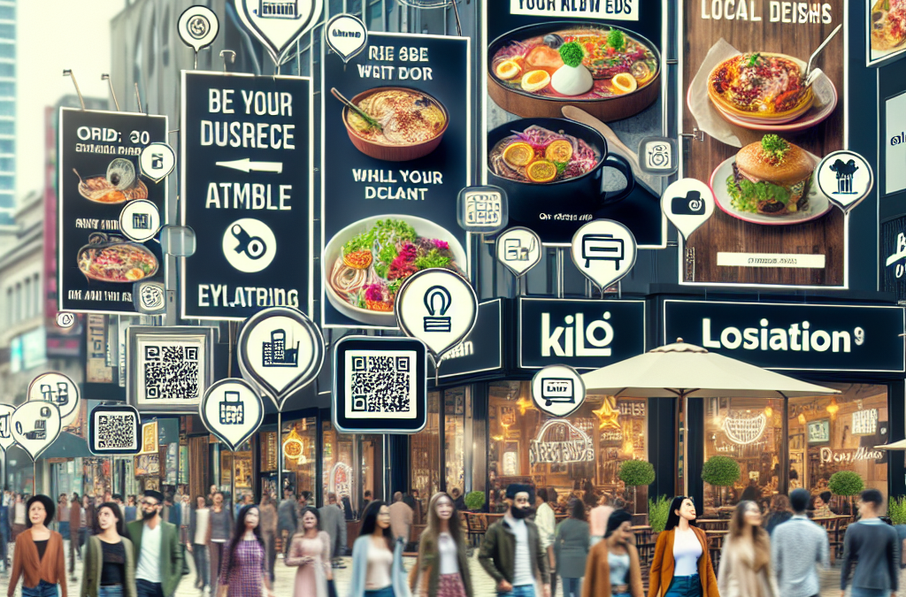 Local search marketing for restaurants and cafes