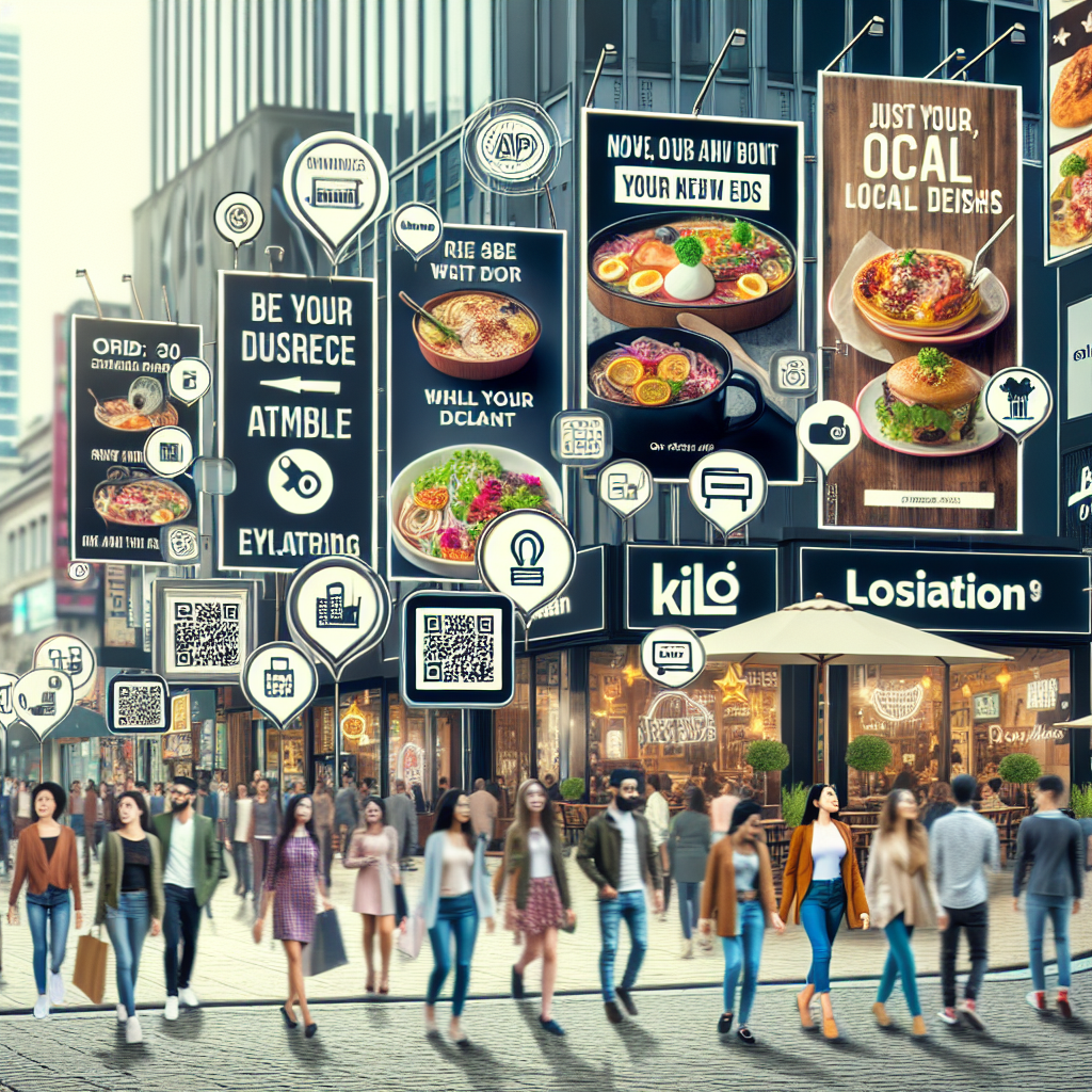 Local search marketing for restaurants and cafes